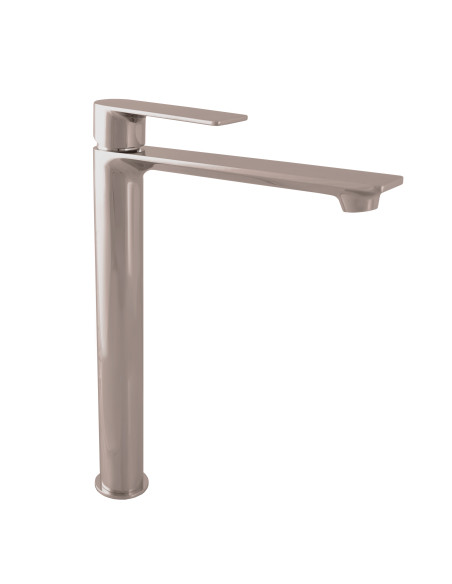 Cмеситель для умывальника, высокий NIL METAL GREY ГЛЯНЕЦ - Barva METAL GREY - lesklá,Rozměr 1/2'' Cмеситель для умывальника, высокий NIL METAL GREY ГЛЯНЕЦ - Barva METAL GREY - lesklá,Rozměr 1/2''