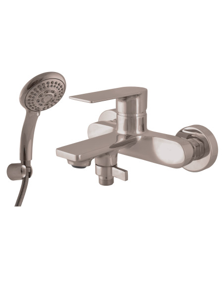 Cмеситель для ванны NIL METAL GREY ГЛЯНЕЦ - Barva METAL GREY - lesklá,Rozměr 150 mm