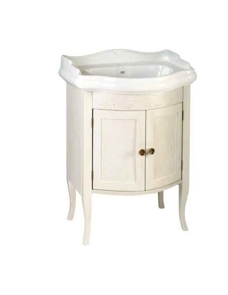 RETRO tualetes galdiņš 60x80x45cm, vecs balts, izlietne nav iekļauta - 6 RETRO tualetes galdiņš 60x80x45cm, vecs balts, izlietne nav iekļauta - 6