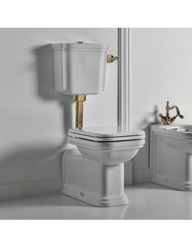 Kerasan Uz grīdas stāvošs tualetes pods augstajai cisternai Prolungato - 2