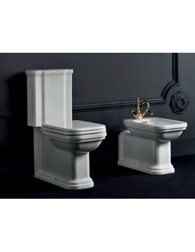 Kerasan wall-mounted bidet Waldorf "Prolungato" 4120K1 with screws included - 5