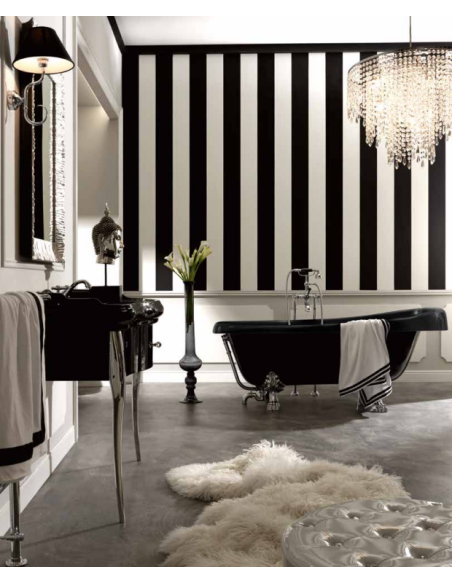 Mirror 7364 Kerasan Retro 100x000 cm in a wooden frame - 8