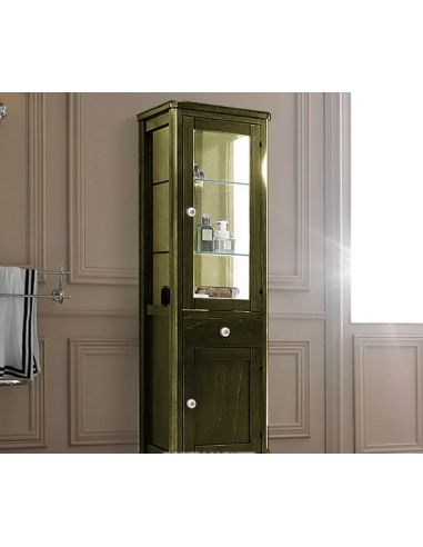 Display cabinet 46 cm walnut Kerasan Retro 7315 - 8