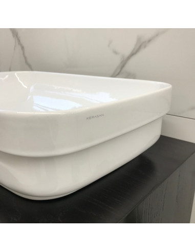 Sink Kerasan Tribeca 514301 white (60x38cm) - 9