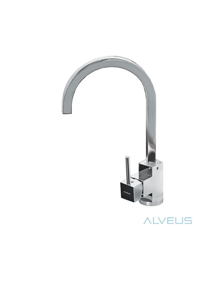 ALVEUS LAGO virtuves jaucējkrāns hromēts