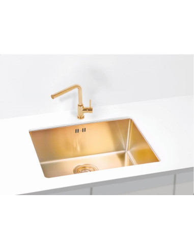 FLUID MONARCH virtuves jaucējkrāns zelts