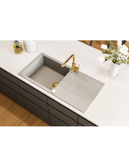 ZEOS MONARCH antracīta virtuves jaucējkrāns ZEOS MONARCH antracīta virtuves jaucējkrāns