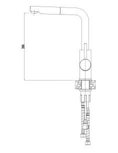 DELOS jaucējkrāns twilightl 05 + hroms 2