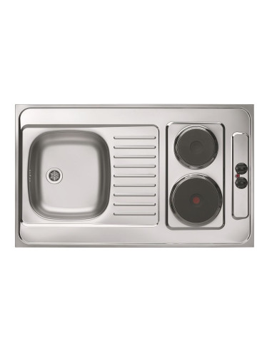 ALVEUS COMBI ELECTRA 100 izlietne ar iebūvētu plīti