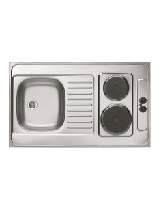 ALVEUS COMBI ELECTRA 100 izlietne ar iebūvētu plīti 2