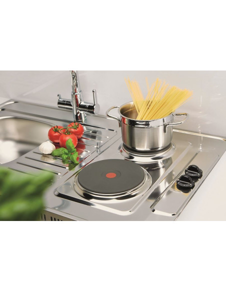 ALVEUS COMBI ELECTRA 100 izlietne ar iebūvētu plīti