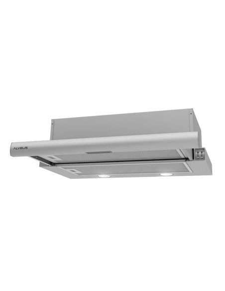 ALVEUS MANAM 60 tērauda tvaika nosūcējs