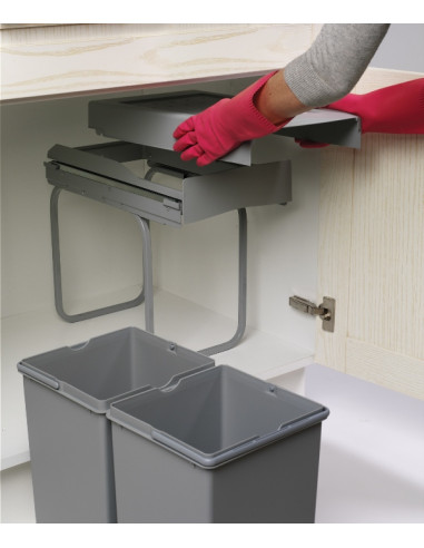 ALVEUS Šķirotājs Albio 20 (2x14 l)