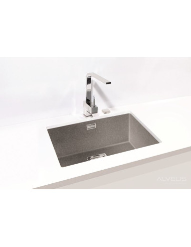 ALVEUS QUADRIX 50 granīta izlietnes šokolāde