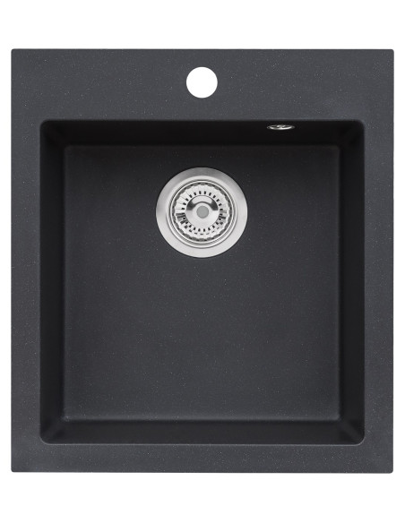 ALVEUS Boogie 20 melnā granīta izlietne ALVEUS Boogie 20 melnā granīta izlietne