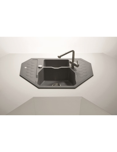 ALVEUS SENSUAL 60 granīta izlietnes tērauds