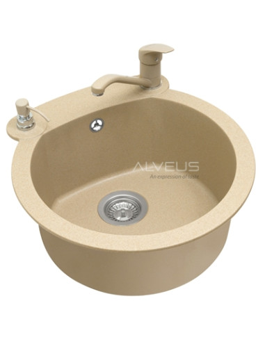 ALVEUS ROLL 10 auzu pārslu granīta izlietne