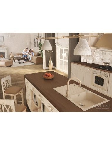 ALVEUS SENSUAL 30 oļu granīta izlietne