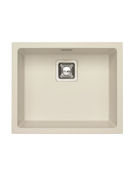 ALVEUS QUADRIX 50 balta granīta izlietne ALVEUS QUADRIX 50 balta granīta izlietne