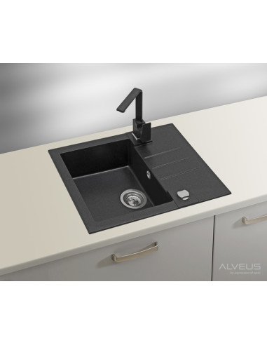 ALVEUS ROCK 30 granīta izlietnes tērauds