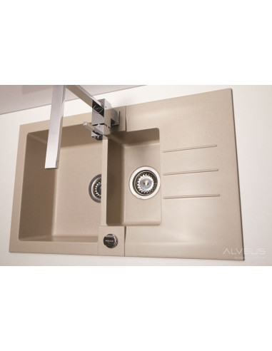 ALVEUS ROCK 70 granīta izlietnes tērauds