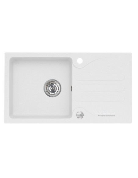 ALVEUS GALAPAGOS balta granīta izlietne ALVEUS GALAPAGOS balta granīta izlietne