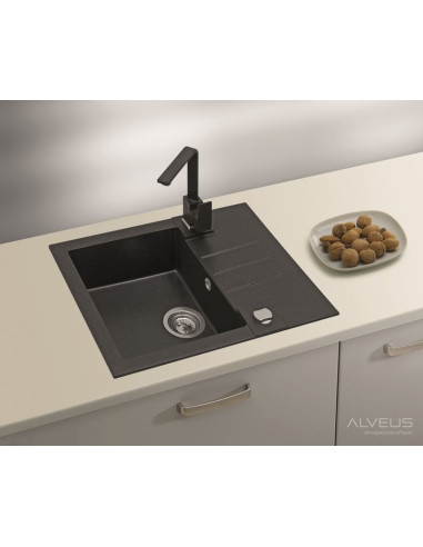 ALVEUS ROCK 30 granīta izlietnes šokolāde