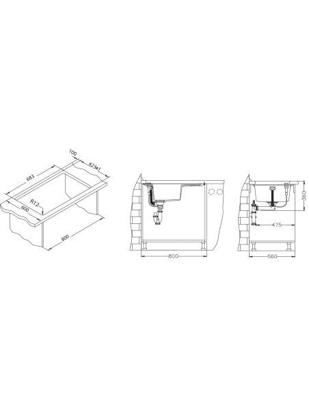 ALVEUS FORMIC 30 granīta izlietnes tērauds ALVEUS FORMIC 30 granīta izlietnes tērauds