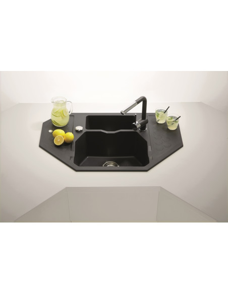 ALVEUS SENSUAL 60 granīta izlietne krēslā