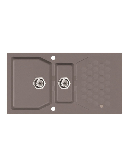 ALVEUS SENSUAL 70 granīta izlietnes tērauds