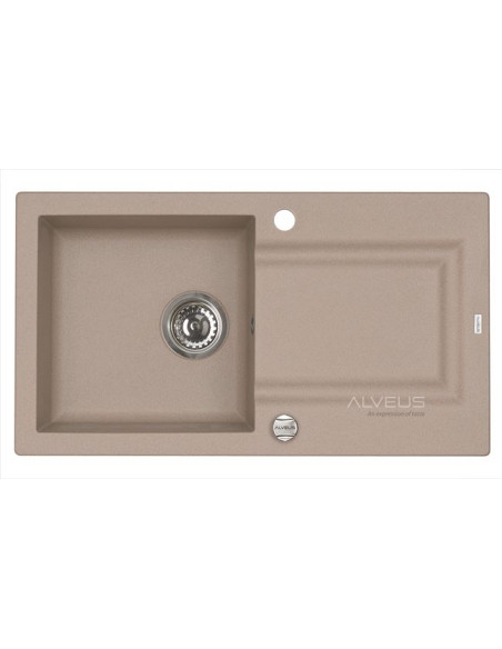 ALVEUS FALCON bēša granīta izlietne ALVEUS FALCON bēša granīta izlietne