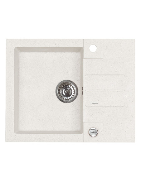 ALVEUS ROCK 30 balta granīta izlietne ALVEUS ROCK 30 balta granīta izlietne