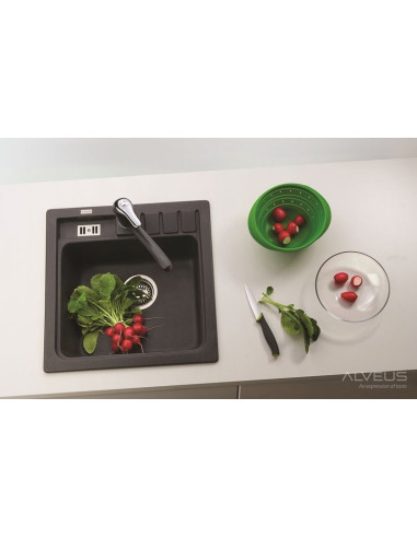 ALVEUS NIAGARA 20 bēša granīta izlietne