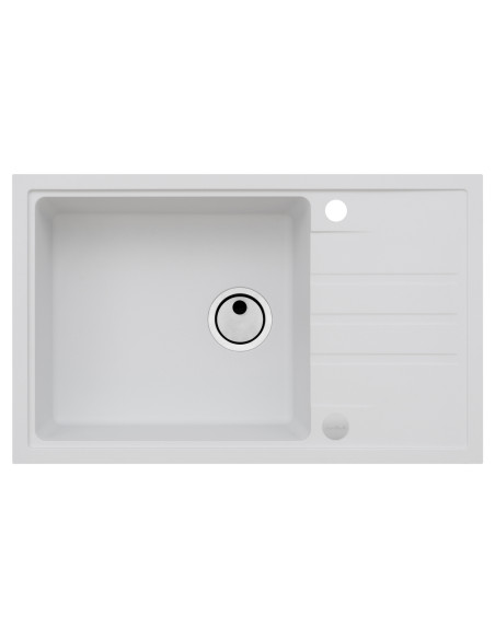 ALVEUS Granīta izlietne INTERMEZZO 130 balta ALVEUS Granīta izlietne INTERMEZZO 130 balta