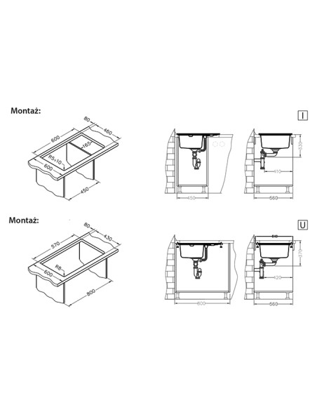 ALVEUS Granīta izlietne INTERMEZZO 30 betons ALVEUS Granīta izlietne INTERMEZZO 30 betons