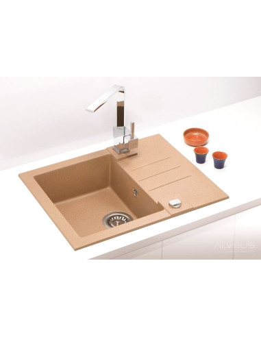 ALVEUS ROCK 30 granīta izlietnes smiltis (terra)