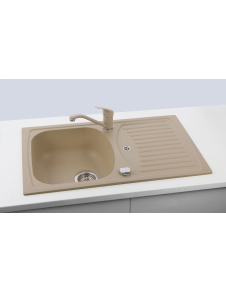 ALVEUS RECORD 30 bēša granīta izlietne