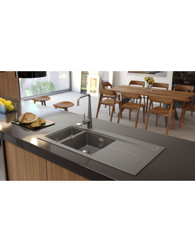 ALVEUS APELLES 70 granīta izlietnes tērauds