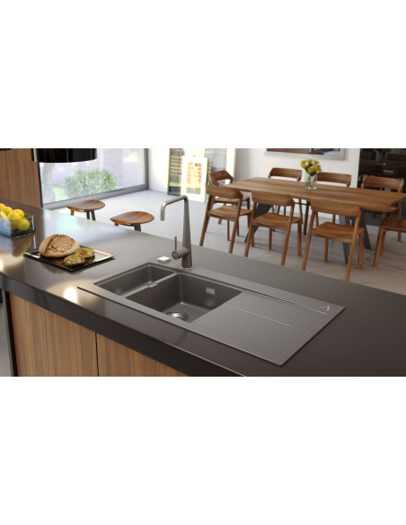 ALVEUS APELLES 70 granīta izlietnes tērauds ALVEUS APELLES 70 granīta izlietnes tērauds