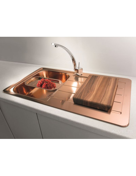 ALVEUS LINE 20 tērauda izlietne MONARCH varš