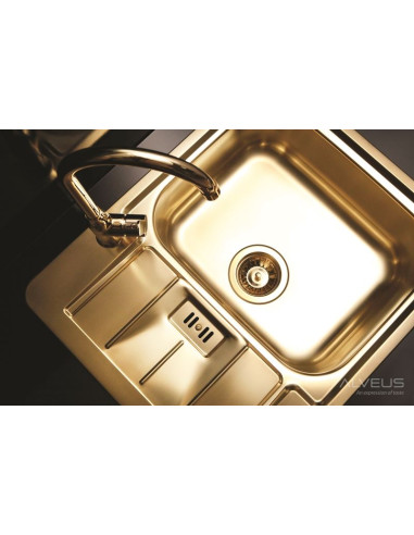 ALVEUS LINE 60 tērauda izlietne MONARCH brūna