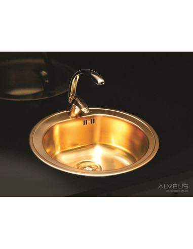 ALVEUSQUADRIX 30 tērauda izlietne MONARCH varš