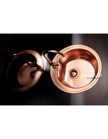 ALVEUS MONARCH FORM 30 tērauda izlietne varš