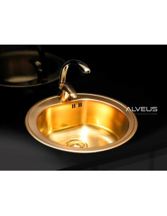 ALVEUS MONARCH FORM 30 izlietne tērauda brūns 2