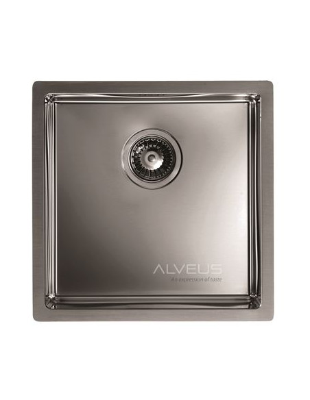 ALVEUSQUADRIX 30 tērauda izlietne MONARCH antracīts