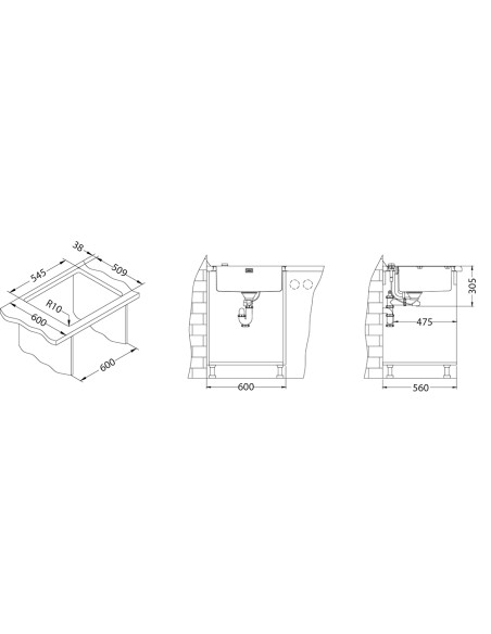 ALVEUS PURE 70 MONARCH ANTRACĪTA TĒRAUDA IZLIETNE ALVEUS PURE 70 MONARCH ANTRACĪTA TĒRAUDA IZLIETNE