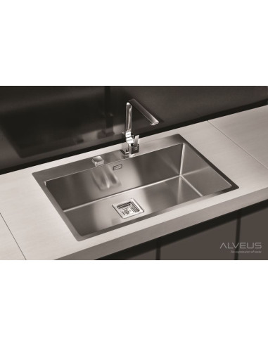 ALVEUS STYLUX 40 tērauda izlietne