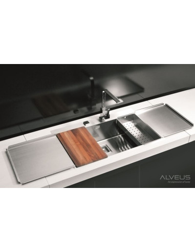 ALVEUS STYLUX 40 tērauda izlietne