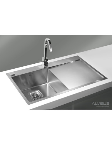 ALVEUS STYLUX 50 tērauda izlietne labi