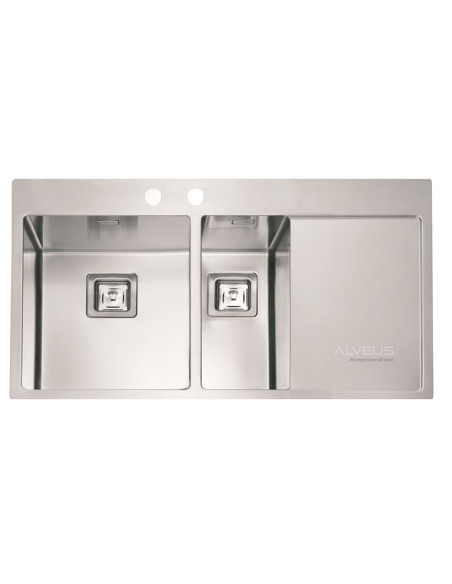 ALVEUS STYLUX 60 tērauda izlietne pa kreisi ALVEUS STYLUX 60 tērauda izlietne pa kreisi